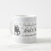 Inky Bones Press Mug コーヒーマグカップ (正面左)