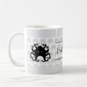 Inky Bones Press Mug コーヒーマグカップ (左)