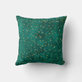 Inky Stars Throw Pillow クッション (裏面)
