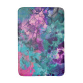 Inky Waterカラー抽象芸術コズミック絵画カラー バスマット (正面縦)