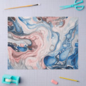 Inky Wave1赤、白、青 薄葉紙 (クラフト)