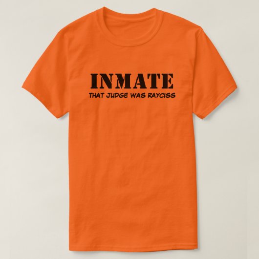 Inmate T-Shirt Tシャツ (デザイン正面)