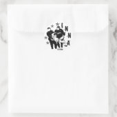 INNA Sticker "INNAkiwara" ラウンドシール (バッグ)
