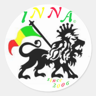 INNA Sticker "INNAlion" ラウンドシール