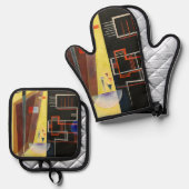 Inner Alliance, Kandinsky 鍋つかみ&鍋敷きセット (正面/裏面)