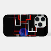 Inner Alliance painting by Wassily Kandinsky iPhoneケース (裏面横)