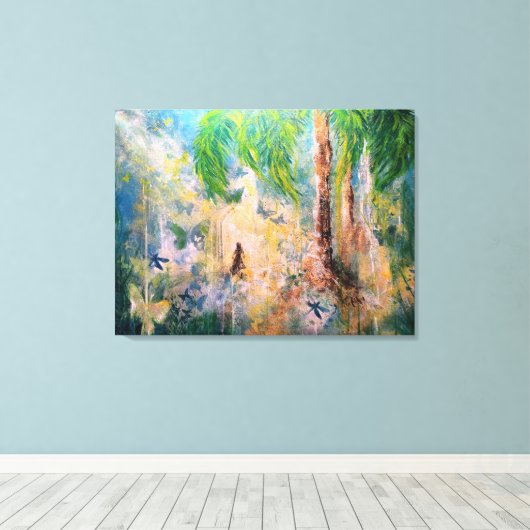 Inner child キャンバスプリント (インサイチュ (ウッドフロア))