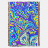 Inner Current Marble Art スローブランケット (正面縦)