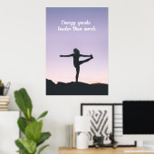 Inner Energy, Outer Peace ポスター (ホームオフィス)