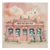Inner Feelings Post Office — Letters Never Sent ポスター (正面)