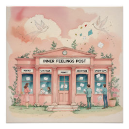 Inner Feelings Post Office — Letters Never Sent ポスター
