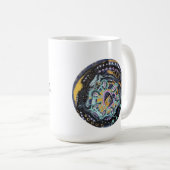 Inner Knowing Mantra Mug with Prayer Portal コーヒーマグカップ (正面右)