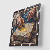 Inner Law: Time To Transform スクエア壁時計 (傾斜)