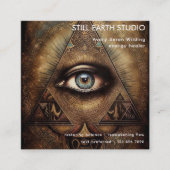 Inner Oracle | Third Eye Design スクエア名刺 (正面)