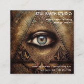 Inner Oracle | Third Eye Design スクエア名刺 (正面)