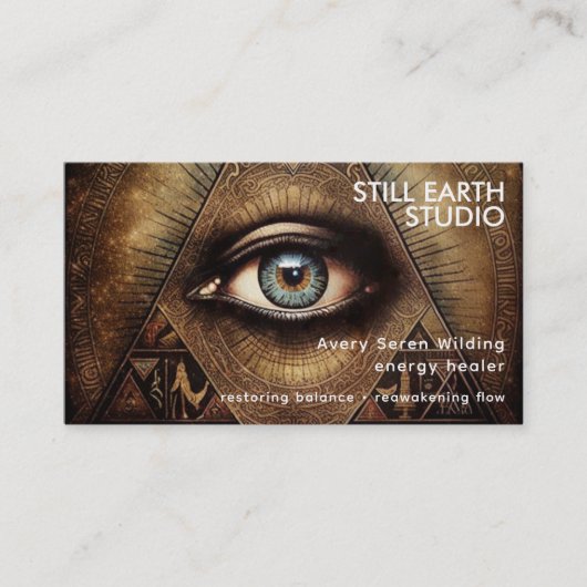 Inner Oracle | Third Eye Design 名刺 (正面)