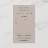 Inner Oracle | Third Eye Design 名刺 (裏面)