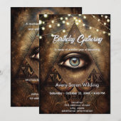 Inner Oracle | Third Eye Design 招待状 (正面/裏面)