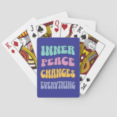 Inner Peace Changes Everything トランプ (裏面)