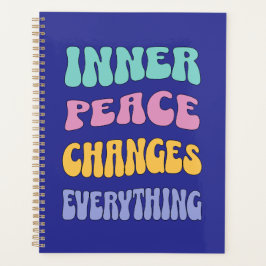 Inner Peace Changes Everything プランナー手帳