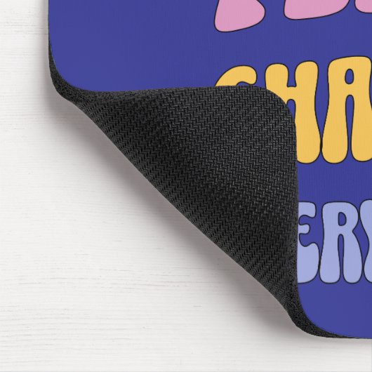 Inner Peace Changes Everything マウスパッド (コーナー)