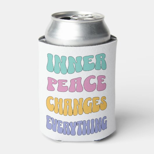 Inner Peace Changes Everything 缶クーラー (缶正面)