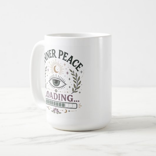 Inner Peace Loading… マグカップ (正面左)
