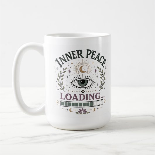 Inner Peace Loading… マグカップ (左)