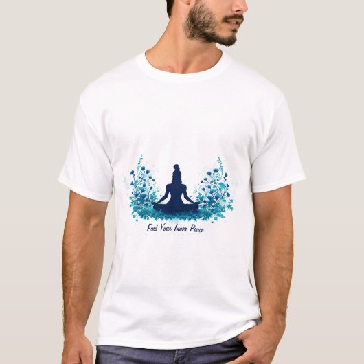 Inner Peace MeditationのTシャツを見つける Tシャツ (正面)