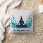 Inner Peace Mization Pillowを見つける クッション (ブランケット)