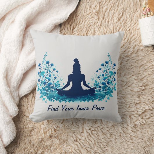 Inner Peace Mization Pillowを見つける クッション (ブランケット)