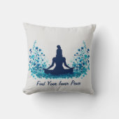 Inner Peace Mization Pillowを見つける クッション (正面)