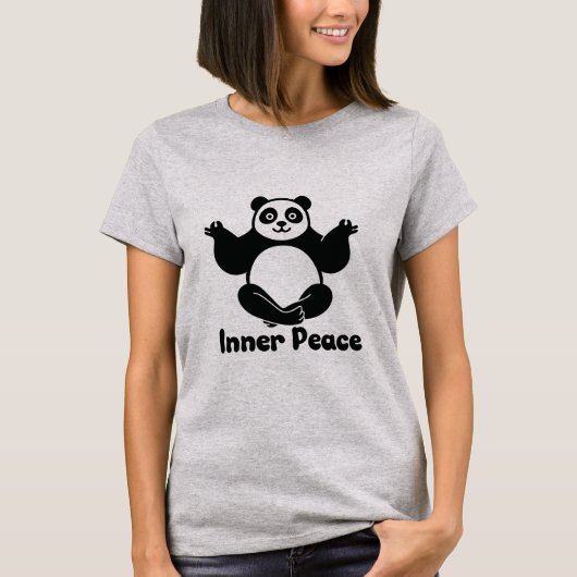 Inner Peace Tee - Find Your Calm Within Tシャツ (正面)