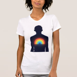  Inner Rainbow Glow Tシャツ
