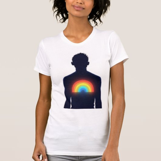 Inner Rainbow Glow Tシャツ (正面)
