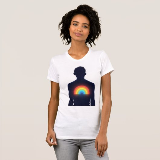  Inner Rainbow Glow Tシャツ (正面フル)
