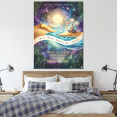 Inner Sanctuary: A Visual Breath of Fresh Air キャンバスプリント (インサイチュ (寝室))