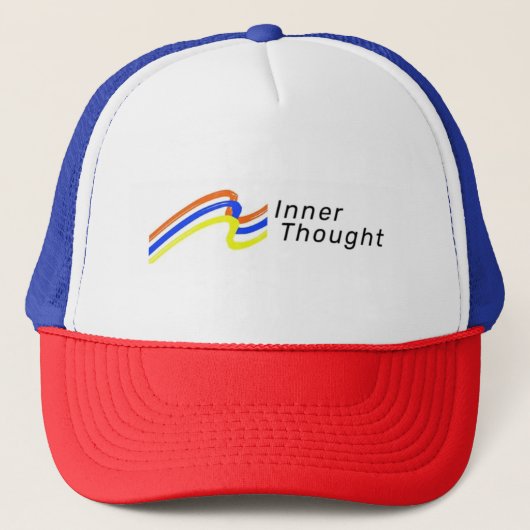 "Inner Thought" Trucker Hat キャップ (正面)