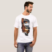 Inner Wilderness – Surreal Nature Portrait T-Shirt Tシャツ (正面フル)