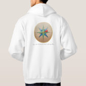 Innerer Kompass Hoodie Pullover パーカ (裏面)