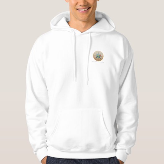 Innerer Kompass Hoodie Pullover パーカ (正面)