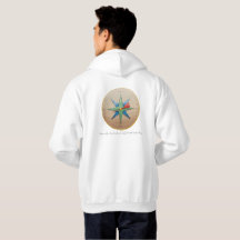 Innerer Kompass Hoodie Pullover