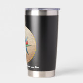 Innerer Kompass Thermobecher  保温保冷タンブラー (左面)