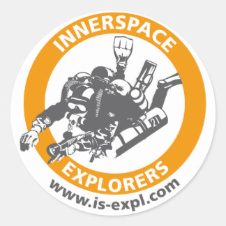InnerSpace Explorers Aufkleber ラウンドシール