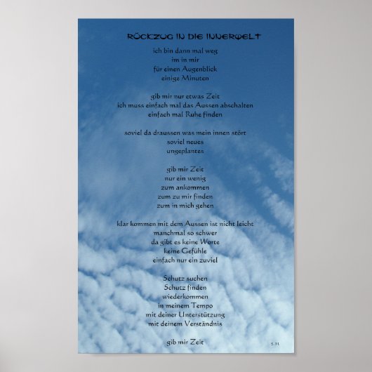 Innerwelt ポスター (正面)