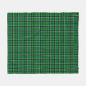 Innes Hunting Plaid フリースブランケット (正面(横))