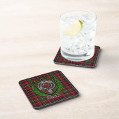 Innes Scottish Clan Tartan & Crest コースター (右側)
