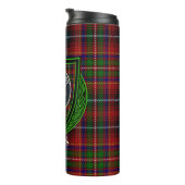 Innes Scottish Clan Tartan & Crest タンブラー (回転右)
