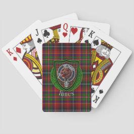 Innes Scottish Clan Tartan & Crest トランプ