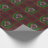 Innes Scottish Clan Tartan & Crest ラッピングペーパー (角)